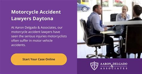 Motorcycle Accident Lawyers Daytona .